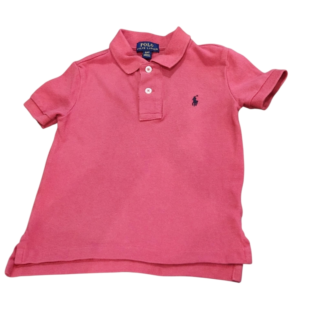 Polo by Ralph Lauren Kids 4T Coral Polo Shirt
